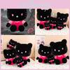 Black Skin Plush Toy With 3d Cotton Filling For Kids And Teens
