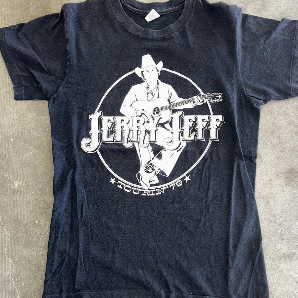 

Classic 1979 Jerry Jeff Walker Reprinted Collectible Shirts 20D1890 Unisex T-Shirt S