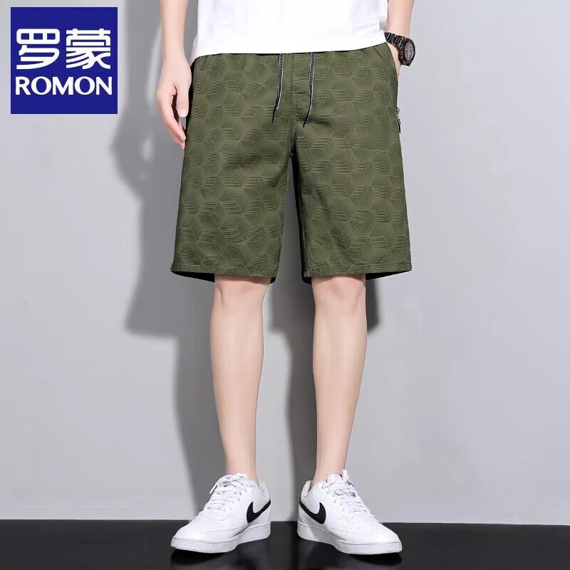 Romone Men s Cool-Feel Summer Sports Shorts XL