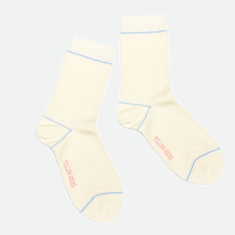 YELLOWSOCKS MILKY BLUE