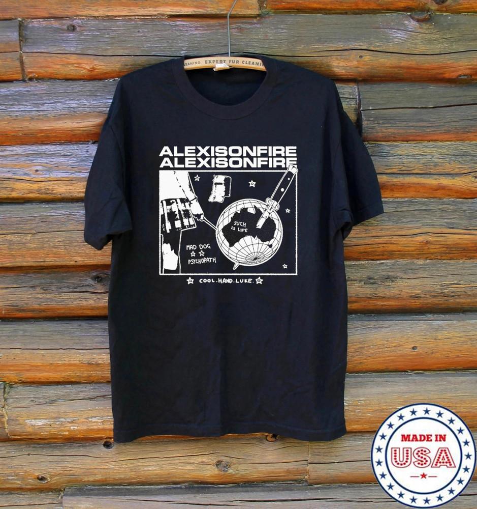 

Alexisonfire Mad Dog Psychopath Such Is Life 2025 T Shirt Black All Size KK250 Unisex T-Shirt S