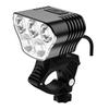 Superhelle Fahrradlampe 5000LM 8,4V 5 LED-Kugeln Fahrradlampe Superhell IPx5 Wasserdicht Elektrofahrrad Zubehör
