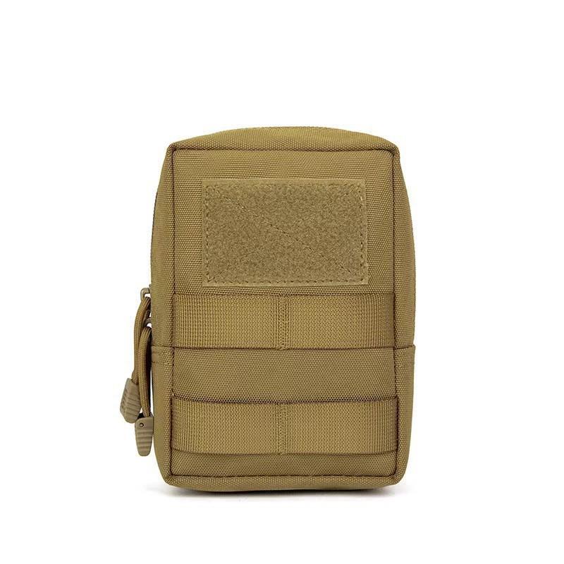 1000d Oxford Cloth Solid Color Molle Storage Bag Outdoor Leisure Travel Neutral