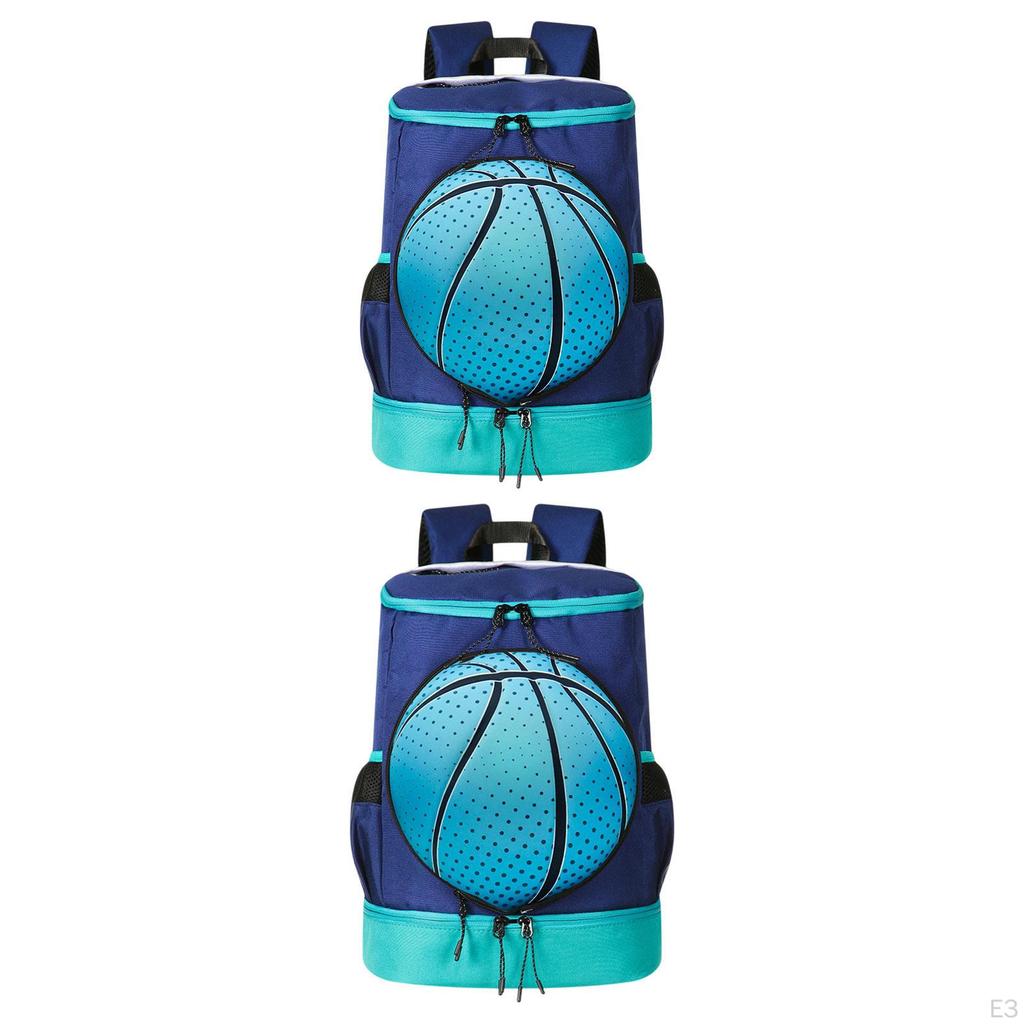 Basketball Backpack Stylish with Shoe Compartment for Hiking Street Outdoor