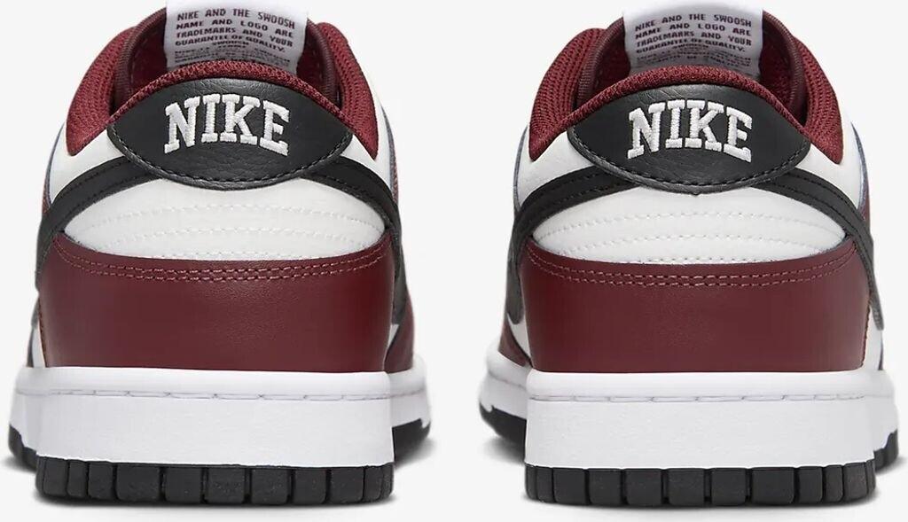 Nike Dunk Low Sneaker dunkel teamrot/schwarz/summit weiß