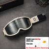 Motorcycle Goggles Photochromic 3 IN 1 Retro Cycling Sunglasses Anti-Fog Windproof Polarized Motocross Riding Glasses