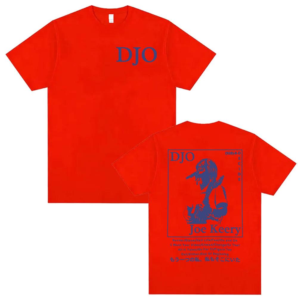 

2026 Summer New Design DJO Joe Carey Pattern TShirt HighQuality Fashion Casual Breathable Mens Roundneck Printed TShirt 4XL