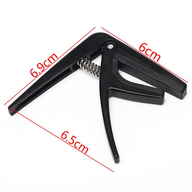 Professional Ukulele Capo Single-Handed Quick Change Plastic Steel Accessories