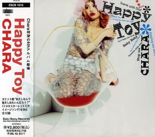 

CD CHARA - Happy Toy ESCB1515 Epic 1994 Japan ObiJapanese Pop/Rock Used