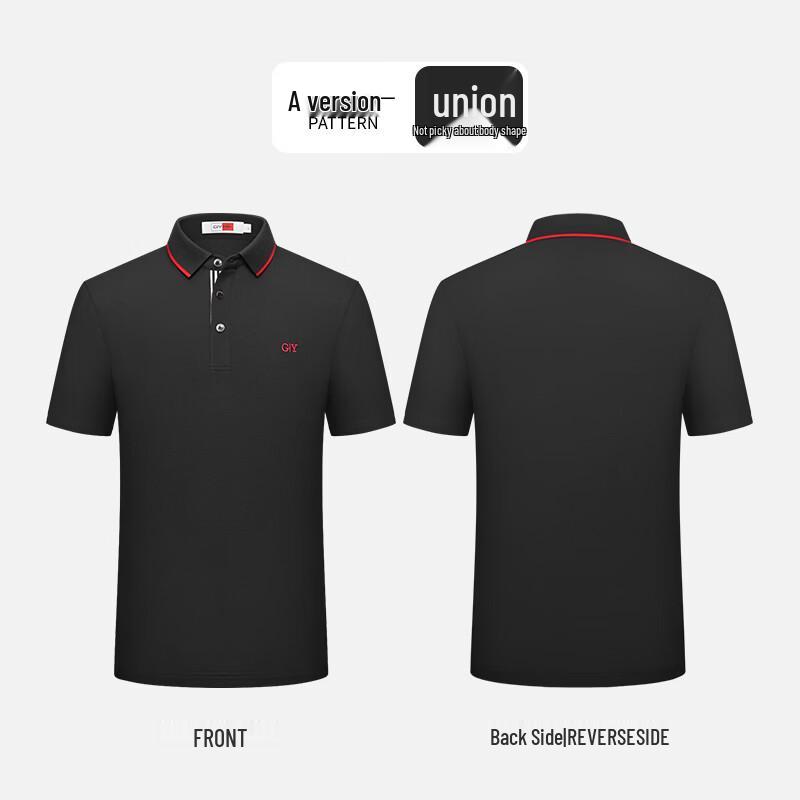 Goldlion Men's Silk Blend Breathable Polo Shirt