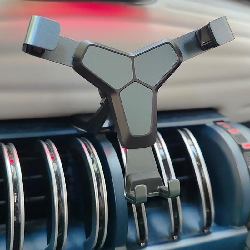 

Автомобильный держатель для навигации мобильного телефона с защитой от сотрясений для BYD Atto 3 юаня Plus 2024, модификация внутренних аксессуаров серый