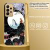 Fantasy Rainbow Pine For Samsung A 31 32 A33 A34 35 14 A15 13 A16 25 26 50 52 53 54 55 56 70 71 72 73 Golden Glass Phone Case