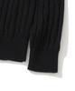 KNITTED [Nitied X Fashion Planet] Cable Round Knit Black