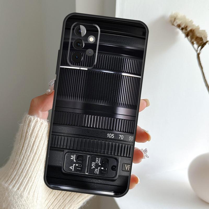 Retro Nostalgia Camera Case For Samsung Galaxy A16 A26 A36 A56 A55 A35 A15 A54 A34 A14 A52 A32 A12 A13 A33 A53 A17