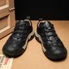 Classic Men Hiking Shoes Genuine Leather Male Casual Shoes Oxford Shoes Business Formal Men's Treking Footwear Outdoor Sneakers