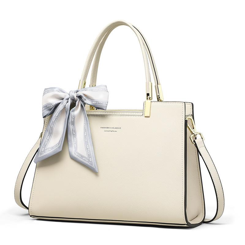 

Handbag for Women 2025 New Autumn Genuine Leather Women s Bag Crossbody Bag Single Shoulder High-end Mom Bag Tote Bag Beige（Public Version)
