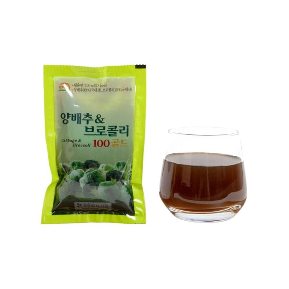 Jeonnam Muan Cabbage and Broccoli Juice 1 pcs 100ml