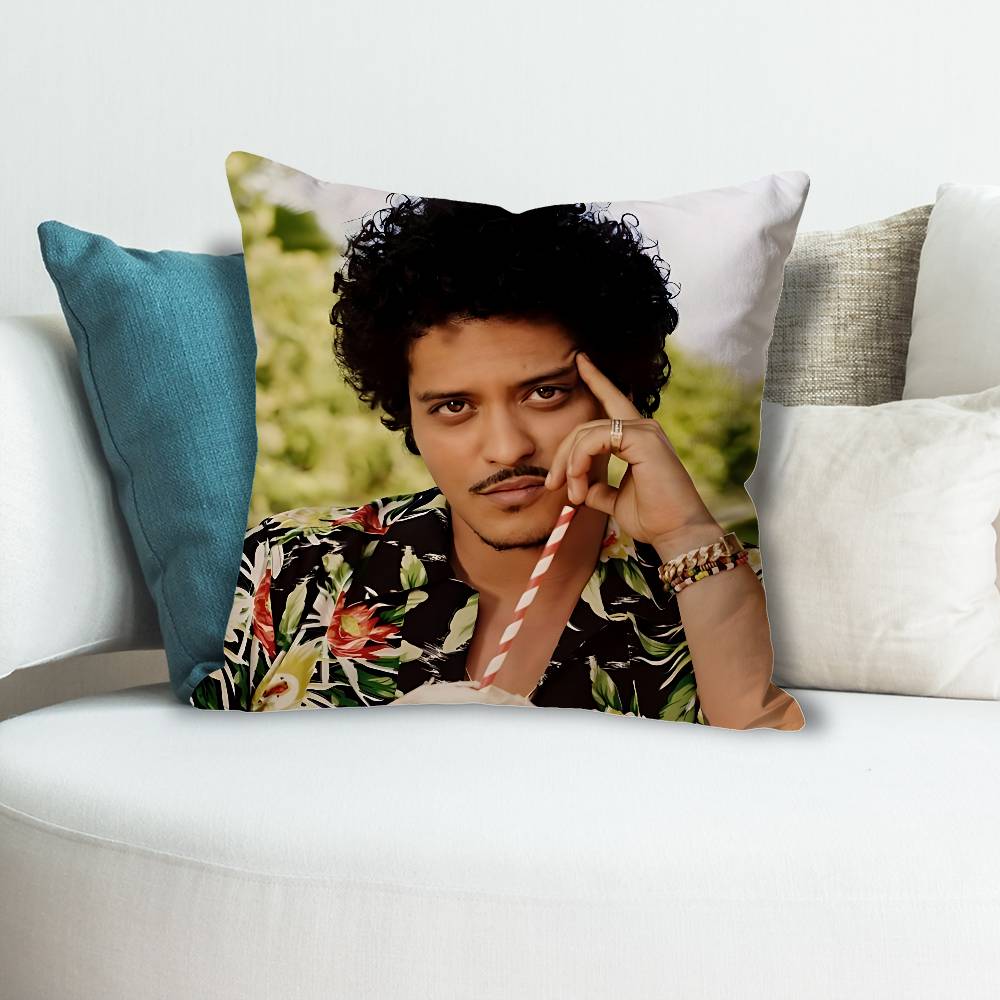 

BBruno MMars 24K Magic Pillow Cases for Bedroom Living Room Sofa Home Decor Polyester Cushion Cover with Zipper 30x30 cm