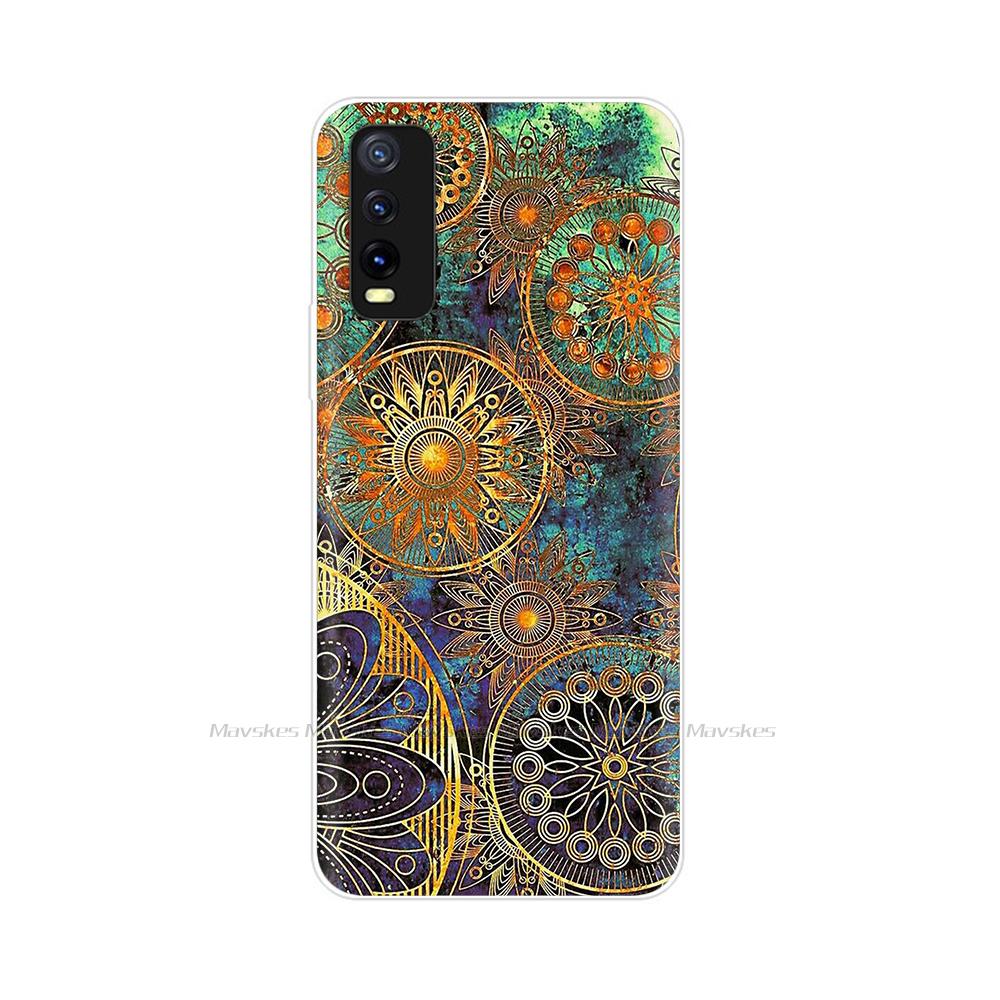 For Coque Vivo Y11s Case Soft Silicone Fundas Back Cover For Vivo Y11s V2027 V2029 Cute Phone Case For Vivo Y 11s TPU Bumper