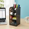 Oblique Insertion Type Large Capacity Pen Container Desktop Organizer  Stationery Display
