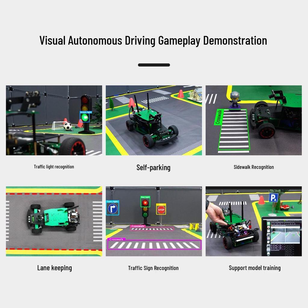 AI-Driven Autonomous Driving Sandbox for Robot Cart Map & Traffic Scene Simulation