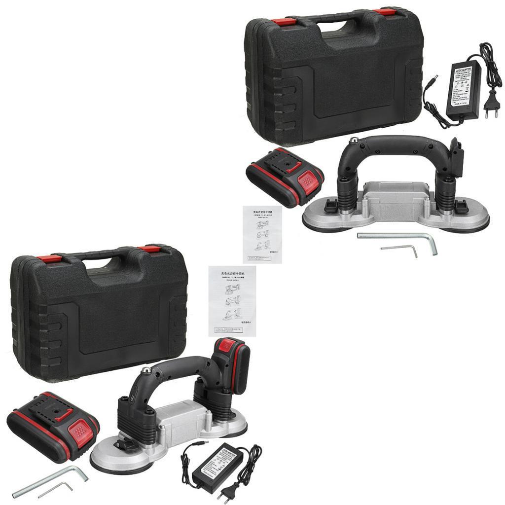 60-180mm Tiling Tiles Machine Tiles Vibrator Suction Cup Adjustable Automatic Floor Vibrator Leveling Tool With Battery 400KG