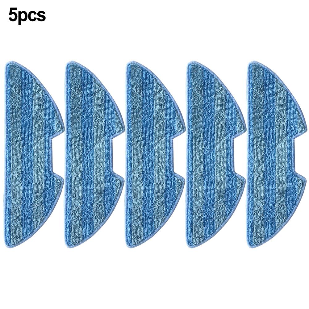 Cleaning Cloth Mop Wipes Cloth Mop Parts Robotic Vacuum Cleaner 5pcs Household Cleaning Attachment Cleaner Pad