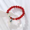 Agate Bracelet Crystal Beaded Bracelet.fashion Women Daily Jewelry Gift