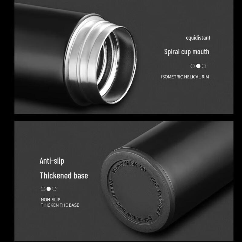 Woding Smart Portable Stainless Steel Vacuum Flask