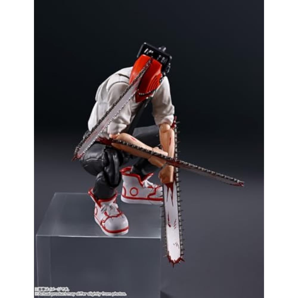 TAMASHII NATIONS SHFiguarts Chainsaw Man [SELEÇÃO MELHOR] aprox.. Ator PVC e ABS pré-pintado de 150mm...