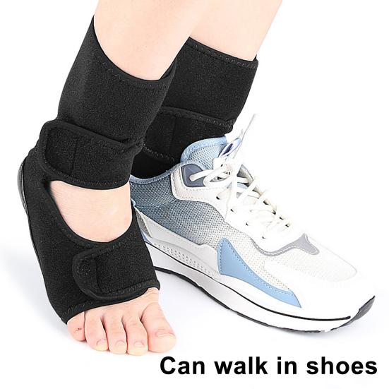 Kotníková ortéza s upevňovací páskou Nastavitelná Prodyšná Elastická Odolná proti opotřebení Přiléhavá Pohodlná Kotníková podpůrná ortéza