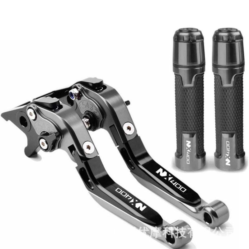 CNC Aluminum Brake Clutch Lever Handlebar Grips NX400 NX500 Motorcycles Anti-Slip Lightweight Custom Fit