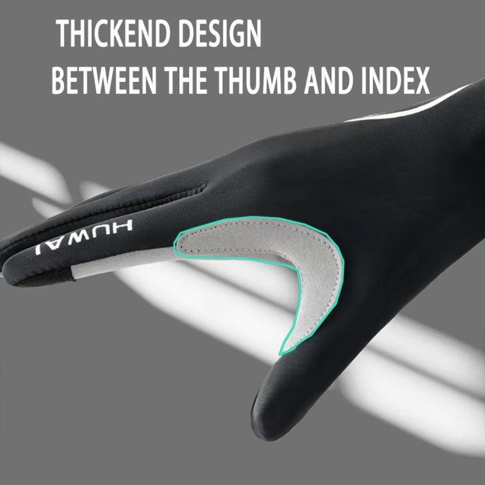 Windproof Cycling Gloves Anti-slip Bicycle Mittens Motorcycle Gloves Sports Gloves  MTB