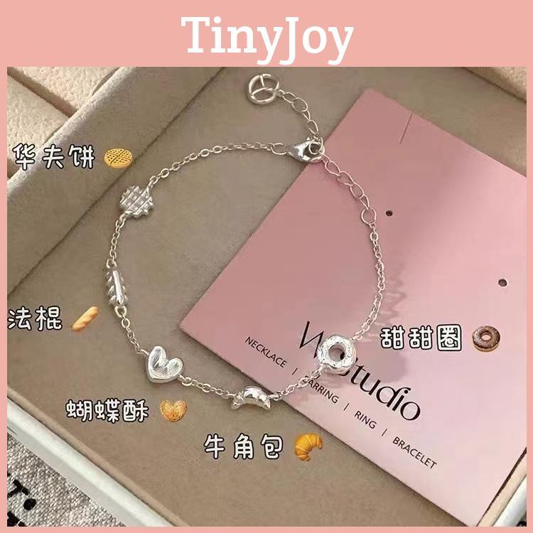 Donut Bracelet Sweet For Women Alloy Unique Design Fresh 2024 Summer