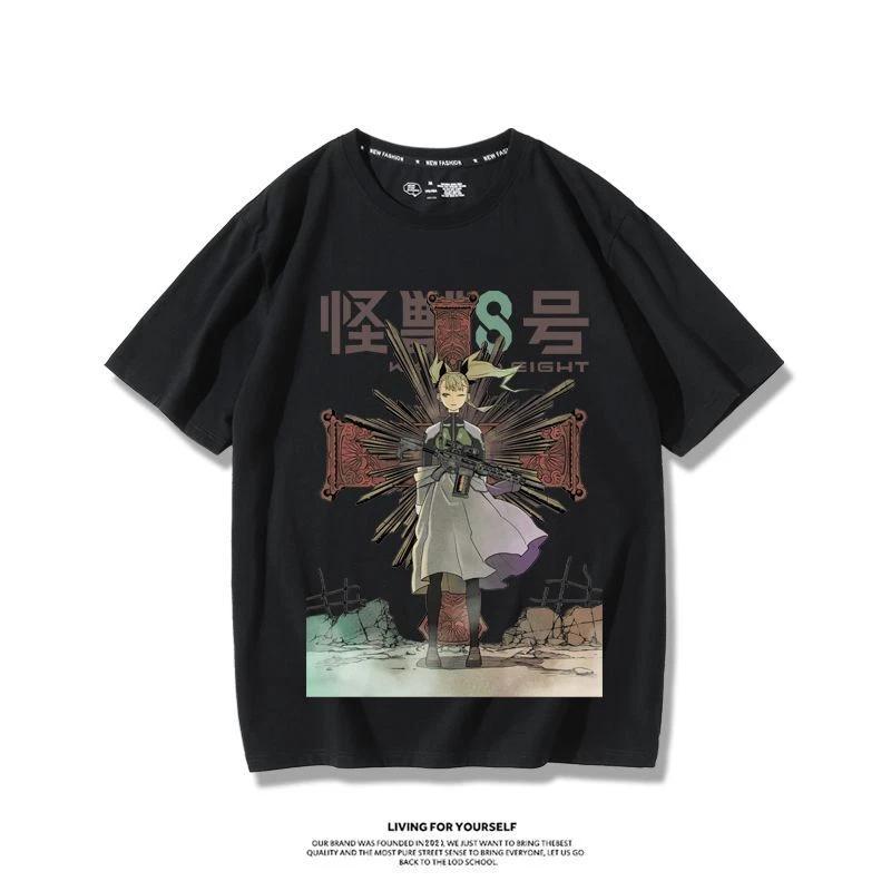 Kaiju No. 8 cosplay anime manga sports T-shirt shirt undershirt cotton cotton XL