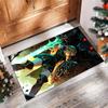 Zelda Crystal Velvet Rug, Soft Anti‑Slip Crystal Velvet Carpet for Living Room Bedroom Home Decor