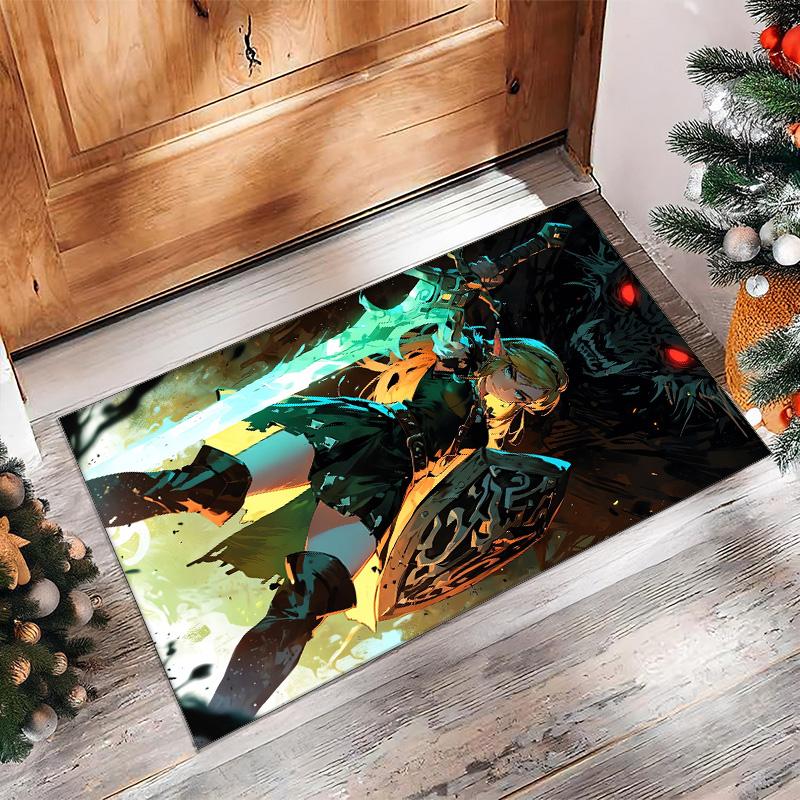 Zelda Crystal Velvet Rug, Soft Anti‑Slip Crystal Velvet Carpet for Living Room Bedroom Home Decor