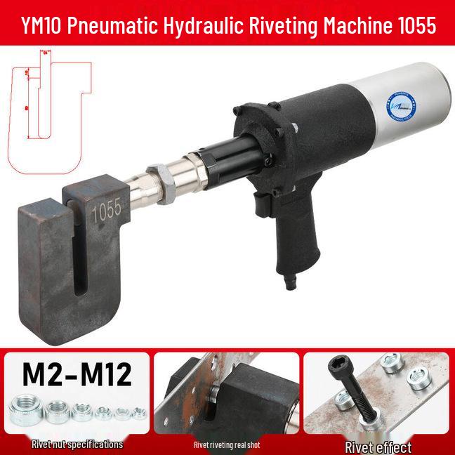Double Bar Hydraulic Pneumatic Riveting Nut Gun