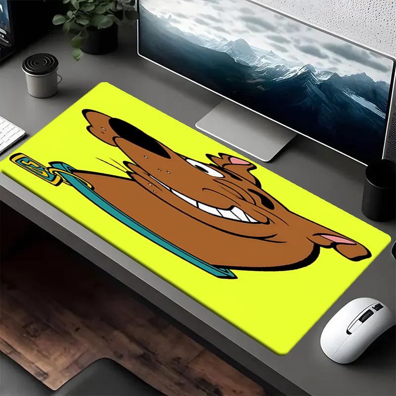 Scooby-Doo Theme Mouse Pad, Non Slip Rubber Base, Multifunctional Office & Home Decor, Perfect for Workspace Personalization.