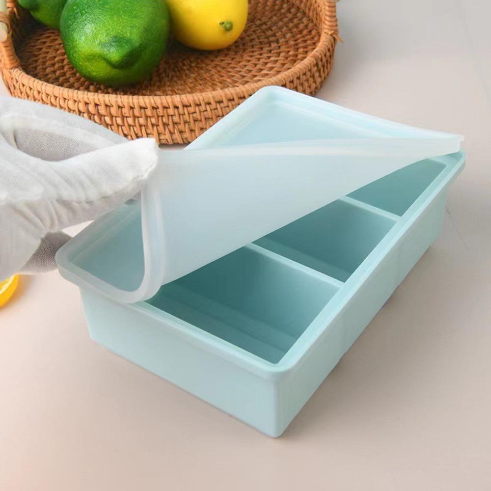 Leak Proof Soup Freezer Mold with Lid Ice Cube Mold New Freezer Trays  Kitchen Supplies