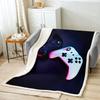 Feelyou Eiffel Tower Fleece Blankets Paris Fuzzy Sherpa Throw Blanket for Girls Women Soft Cozy Warm Fluffy Plush Blanket 50"x60" Black