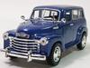 Kinsmart Suburban 1950 Navy Blue SUV 1/36 Scale Diecast Car