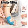 Bunion Corrector Unisex Foot Hallux Valgus Braces Toe Separator Straightener Adjustable Pedicure Finger Toe Corrector Strap Self