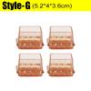 24/2pcs Chair Leg Caps with Non-slip Felt Floor Protector Pads Anti Scratch Table Leg Cover Plugs Furniture Foot Cover Sliders
