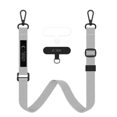Bolso Bandolera Cuerda C6S Gris Cera
