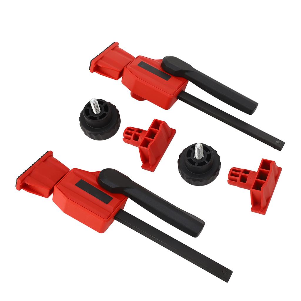 2Pcs Bench Dog Clamps Woodworking Workbench Dog Hole Edge Adjustable Desktop Bar Tool