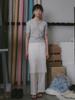 PLATDUJOUR Lace Skirt (Ivory)