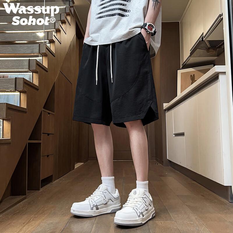Wassup Sohot Ice-Feel Breathable Casual Shorts for Men XL