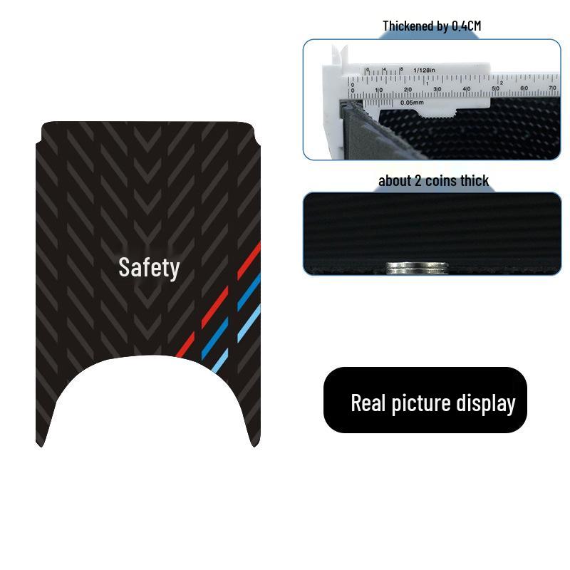 Aima Q5tr Electric Scooter/Bicycle Rubber Foot Mat: Anti-slip, Waterproof, Dirt & Wear-resistant Pedal Pad