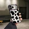 Cow Patterned Anti Drop Phone Case Suitable for iPhone 17 16 15 14 13 12 11 Pro/Max/Plus Anti Drop and Shockproof Back Cover